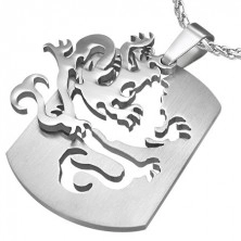Stainless steel dog tag - Dragon