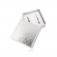 Gift box for earrings or a ring – silver colour, ornaments