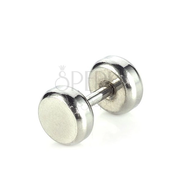 Stainless steel tragus piercing
