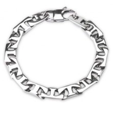 Stainless steel bracelet - T-links