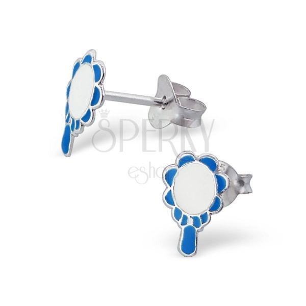Sterling silver 925 earrings - magic mirror