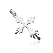 Silver pendant 925 - branched cross