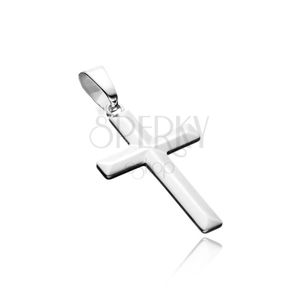 Pendant made of 925 silver - simple Latin cross